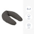 Doomoo Comfy Big Maternity Pillow - Muslin Grey